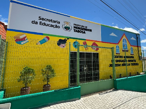 Centro de Educação Infantil Joaquim Aurélio Texeira é inaugurado